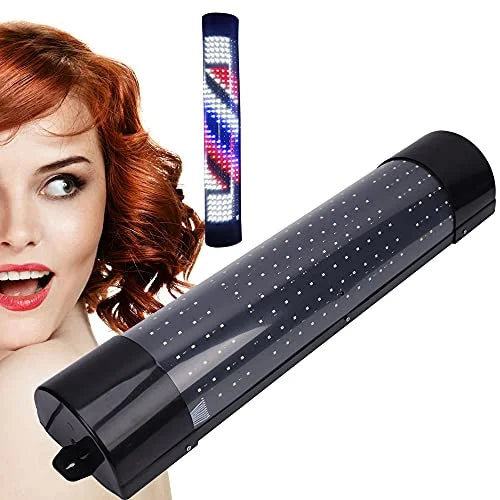 Barber Pole LED Light Red Blue White Stripes Q5612