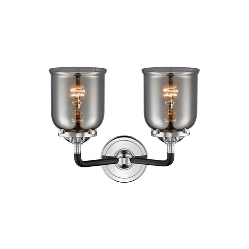 13 inch 2 Light Bath Vanity Oil Rubbed Bronze with Seedy Glass U61563