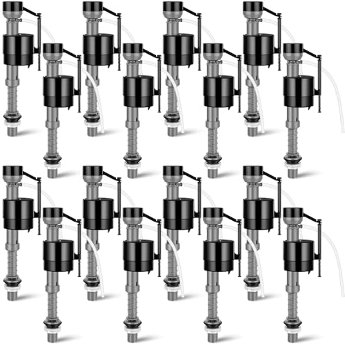 8 Pieces Toilet Fill Valve Tank Replacement Kit Q598