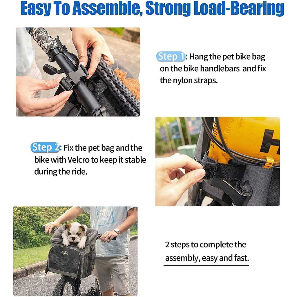Dog Bike Basket Carrier G706