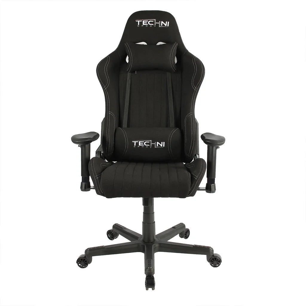 Black Ergonomic High Back Fabric Gaming Chair C2721