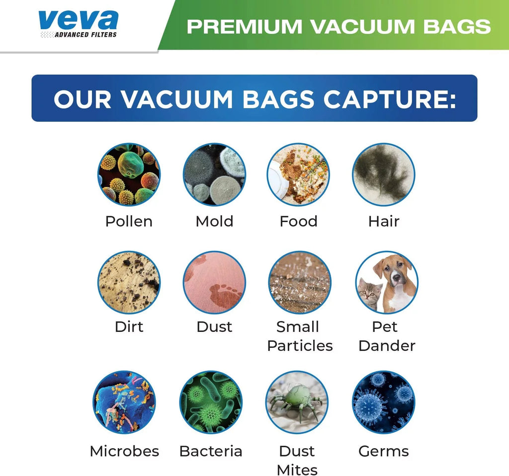 30 Pack HEPA Vacuum Bags Type Q Cloth Bag Y811