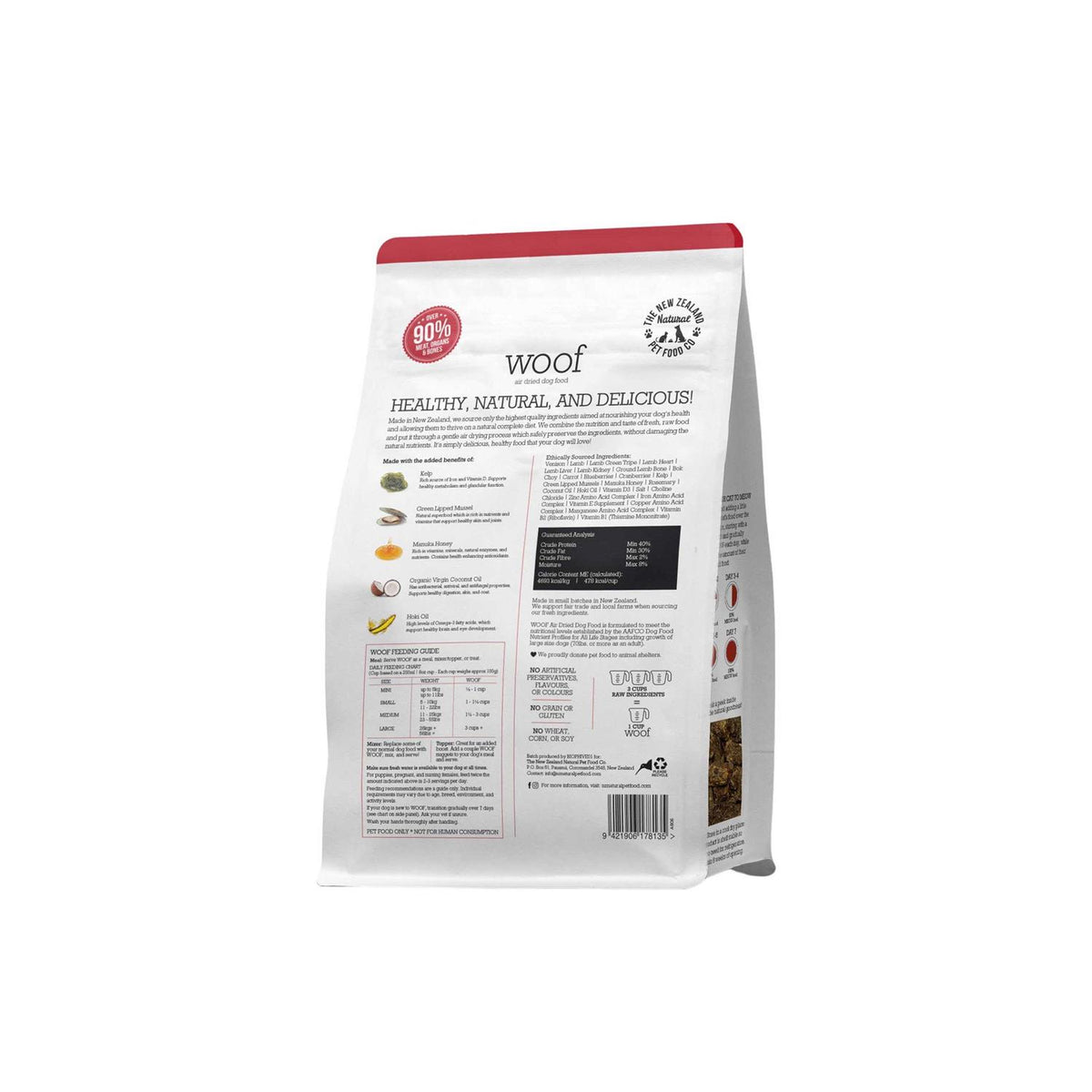 Venison Air Dried Food L980