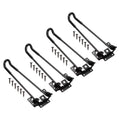 Black 4 Pack Foldable Hairpin Table Legs F256226