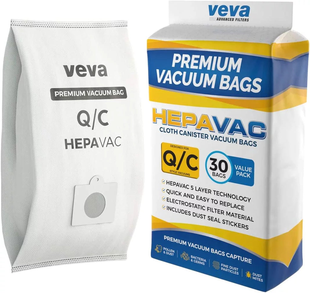 30 Pack HEPA Vacuum Bags Type Q Cloth Bag Y811