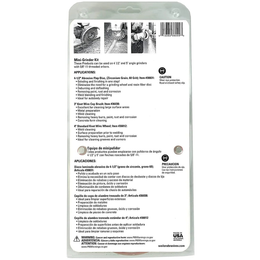 3 Piece Mini-Grinder Kit W47780