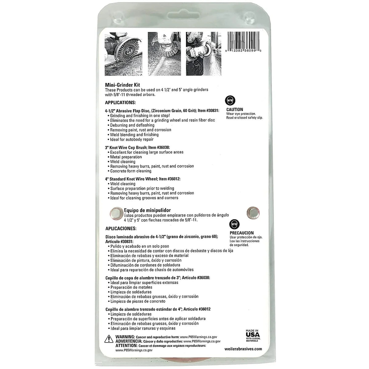 3 Piece Mini-Grinder Kit W47780