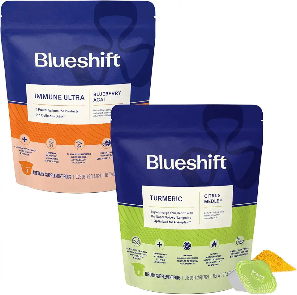 Immune Support & Turmeric Powder Pods Bundle R683
