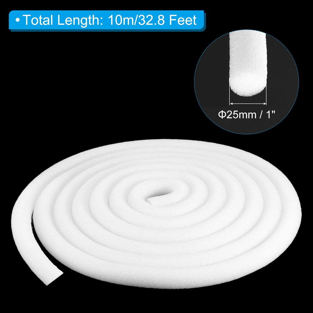White Foam Rope Backer Rod Roll Seal A32536
