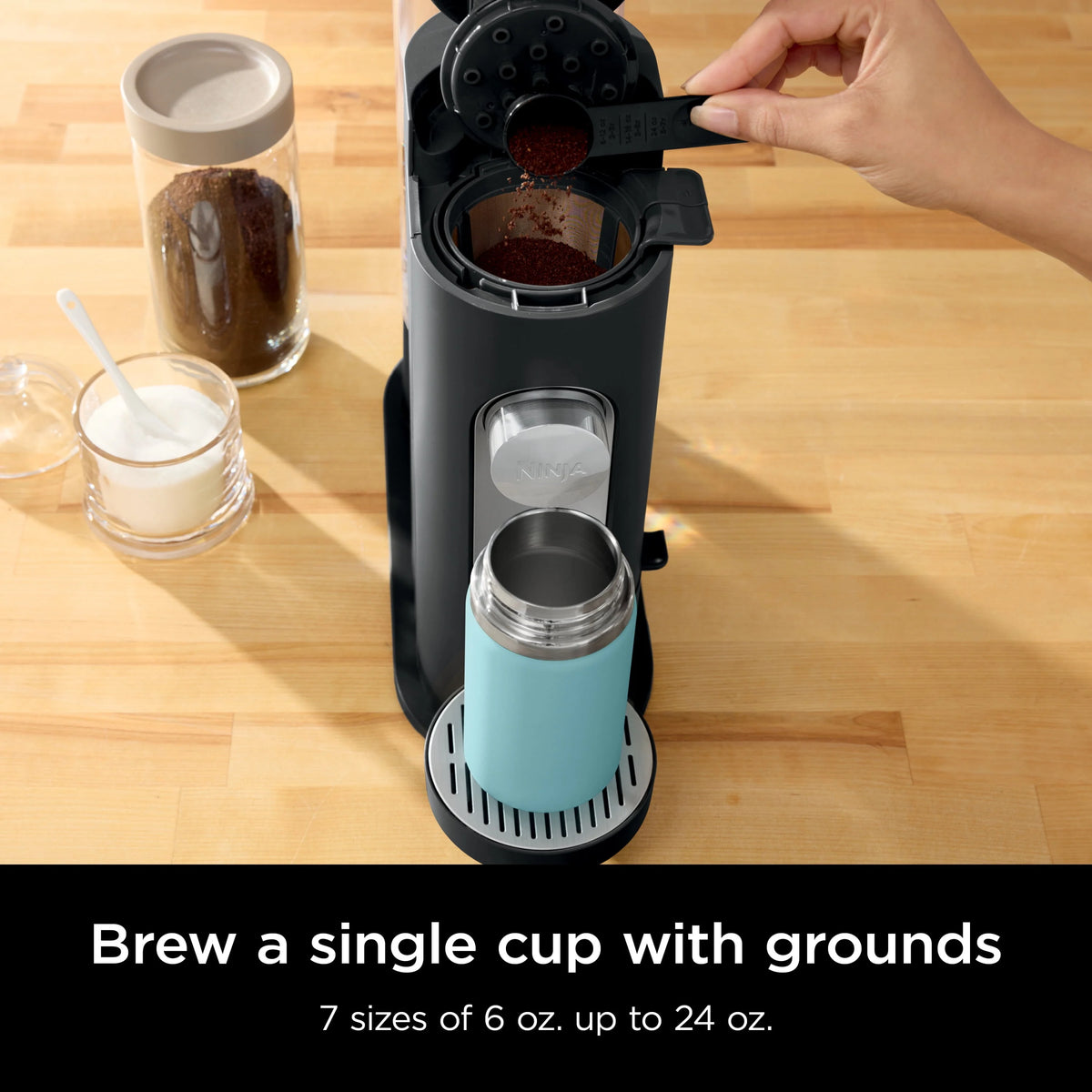 Single-Serve Coffee Maker, K-Cup Pod Compatible, 56-oz Reservoir N9249