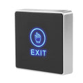 Door Touch Exit Release Button Switch Panel with Blue Indicator Light S1094