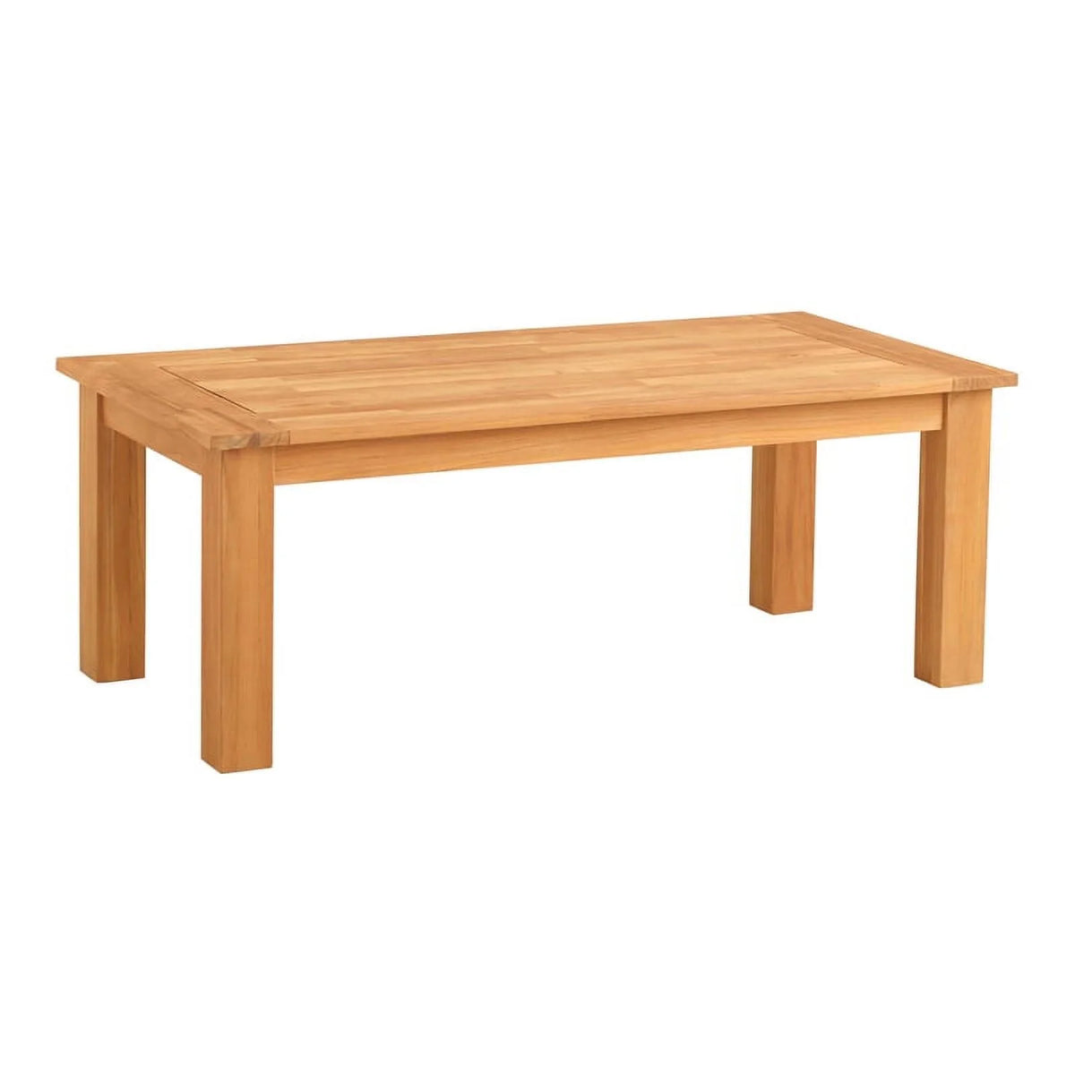 Contemporary Wood Outdoor Coffee Table H219624