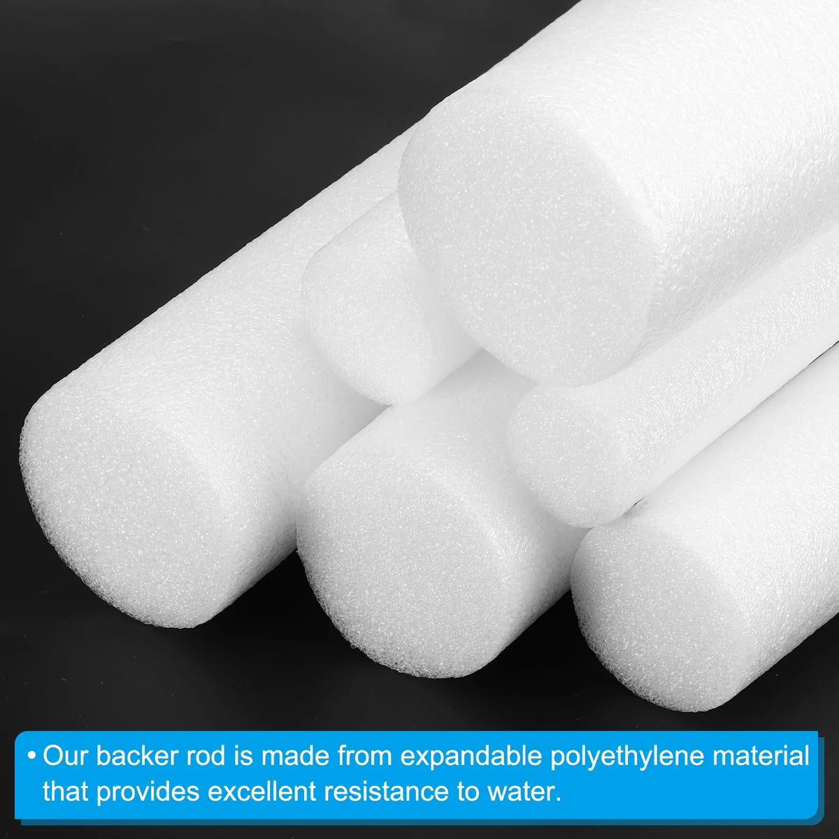 White Foam Rope Backer Rod Roll Seal A32536