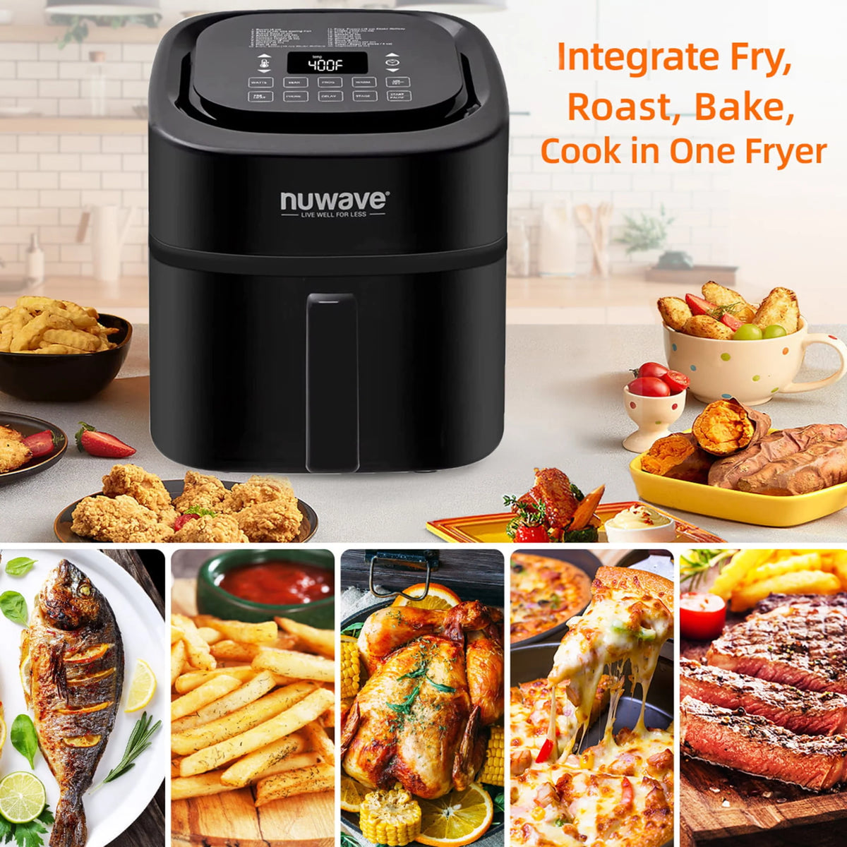 8 Quart Air Fryer A106