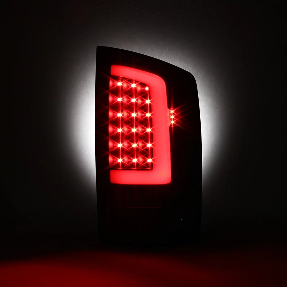 Black LED Tail Brake Light Lamp Assembly I828