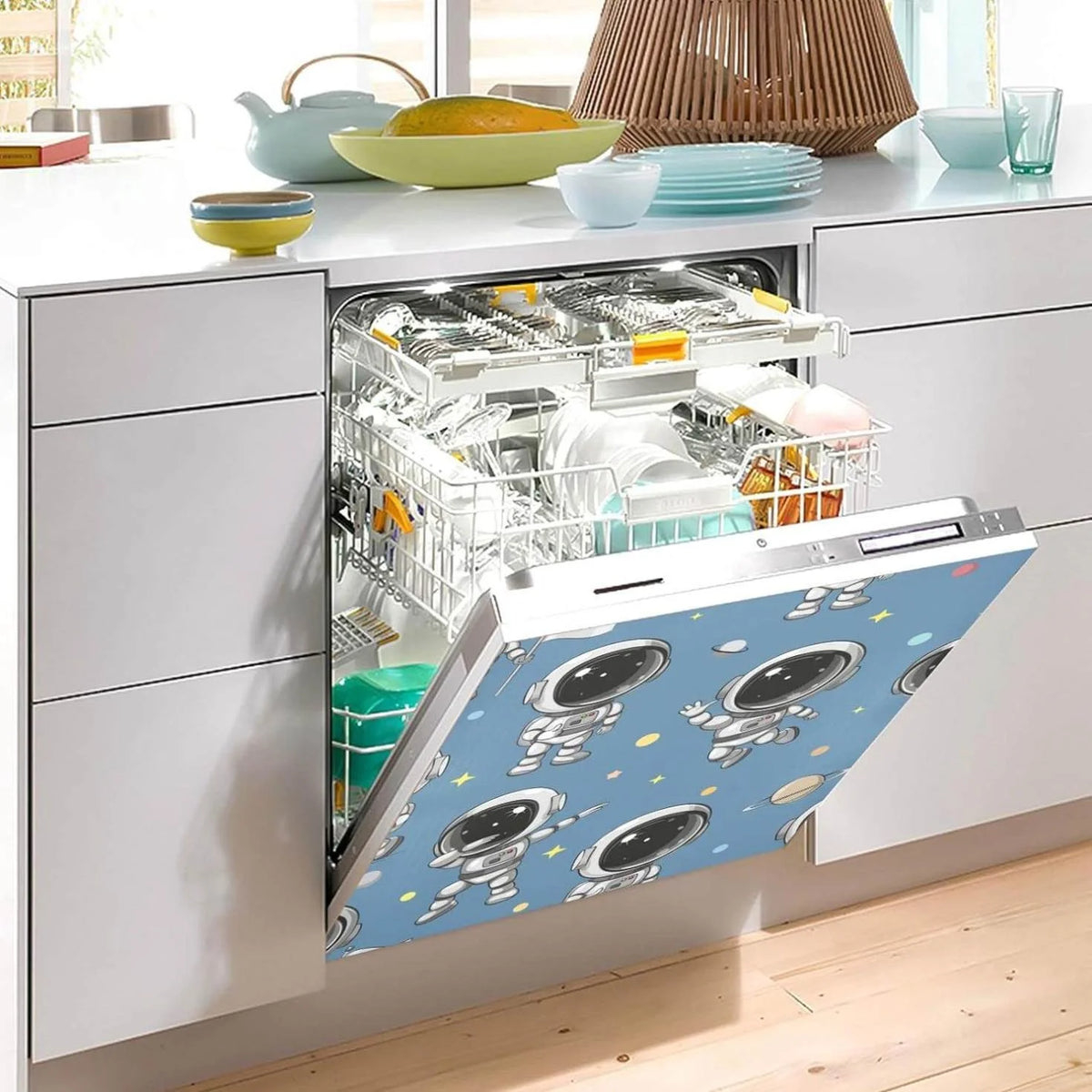 Astronaut Dishwasher Magnet Cover 23 x 26 Inch E845