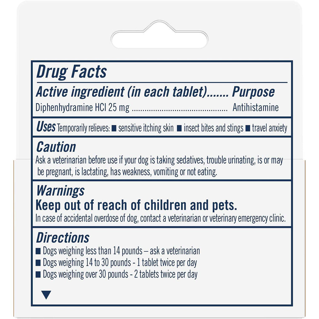 Antihistamine Tablets for Dogs O4551