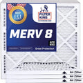 6x66x1a MERV 8 Pleated HVAC Air Filter 4-Pack P770