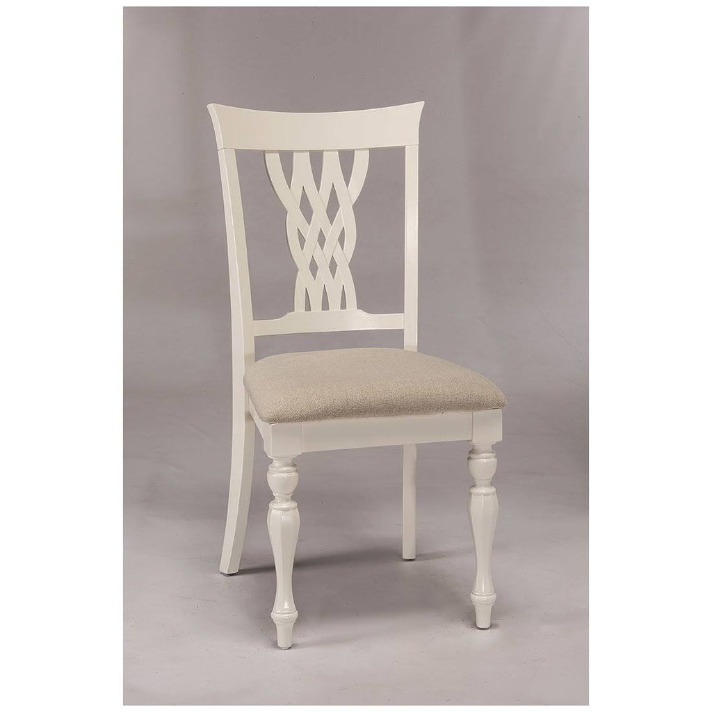 White Dining Chair Set of 2 D949