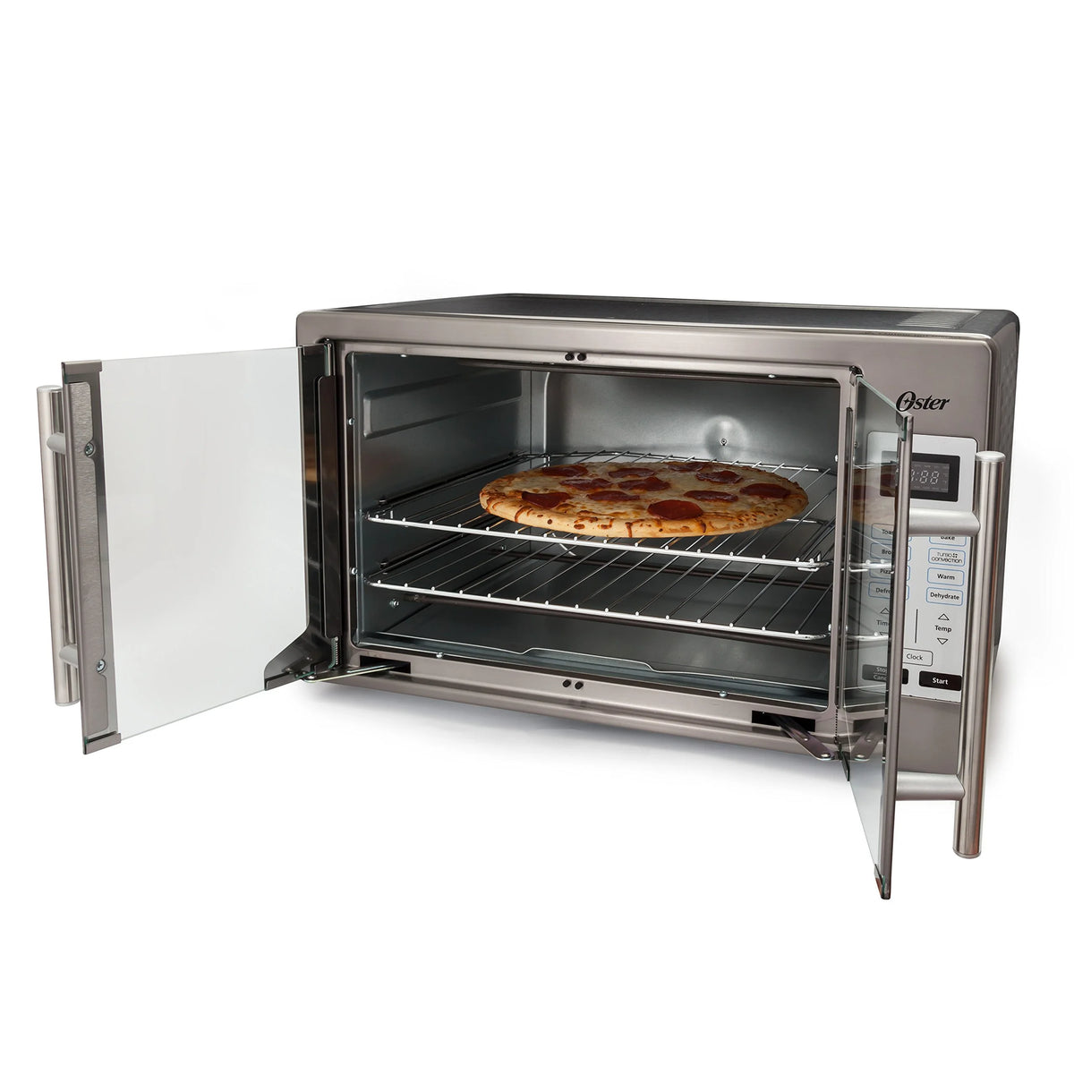Black Stainless Steel French Door Oven D599