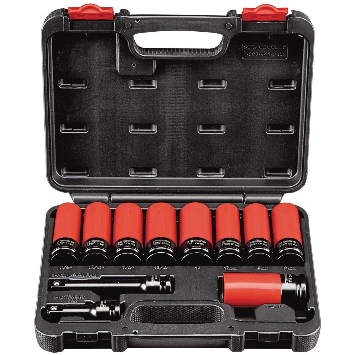 1/2 in. Drive Lug Nut Impact Socket Set, 11-Piece Z4509