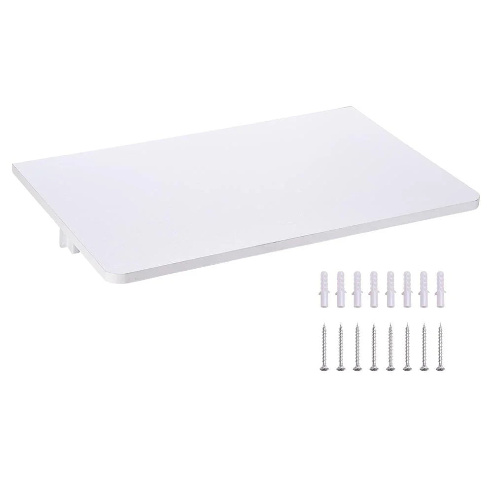 Wall Mounted Floating Folding Desk White T68105