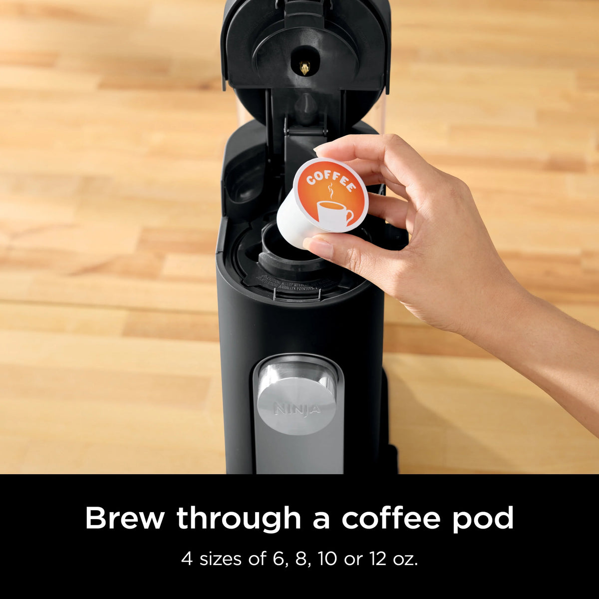 Single-Serve Coffee Maker, K-Cup Pod Compatible, 56-oz Reservoir N9249