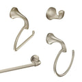 4-Piece Bath Hardware Set with 18 in. Towel Bar K16849