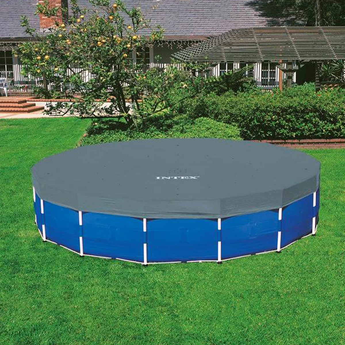 15' x 48 Above Ground Pool Set with Pool Cover V64979
