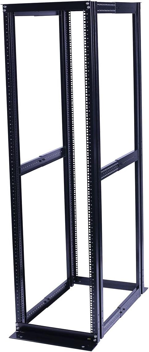 42U 4 Post Open Frame Server Rack 19inch Adjustable Depth L470