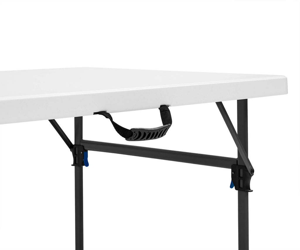 White 8 Foot Folding Plastic Table M2305