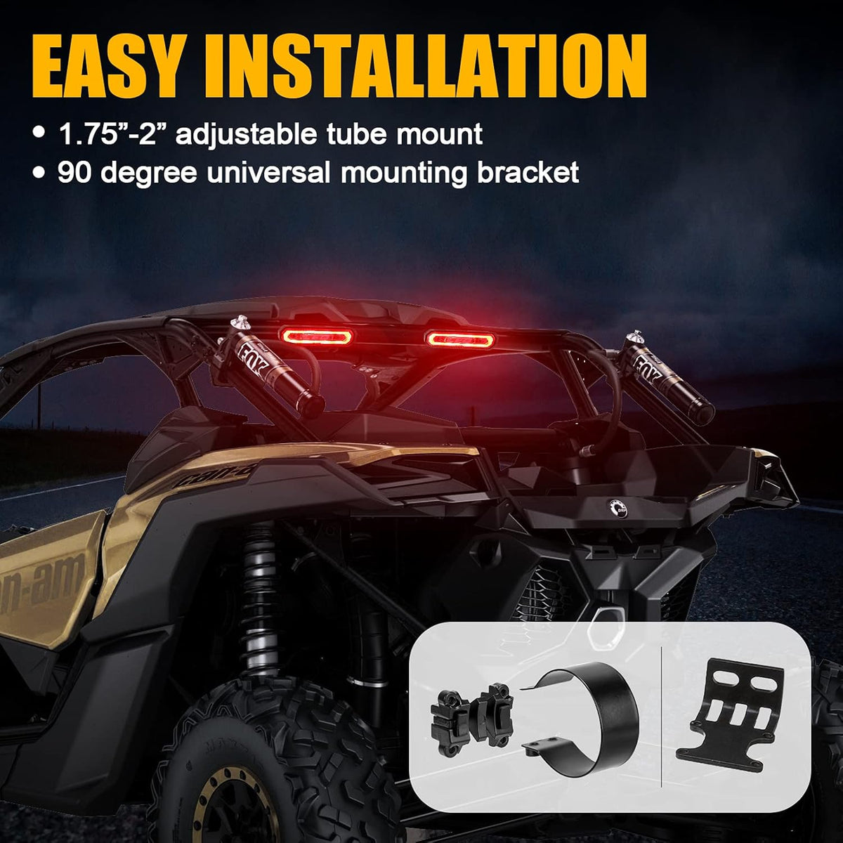 UTV Chase Bar with 5 Modes, Pack of 2 W8442