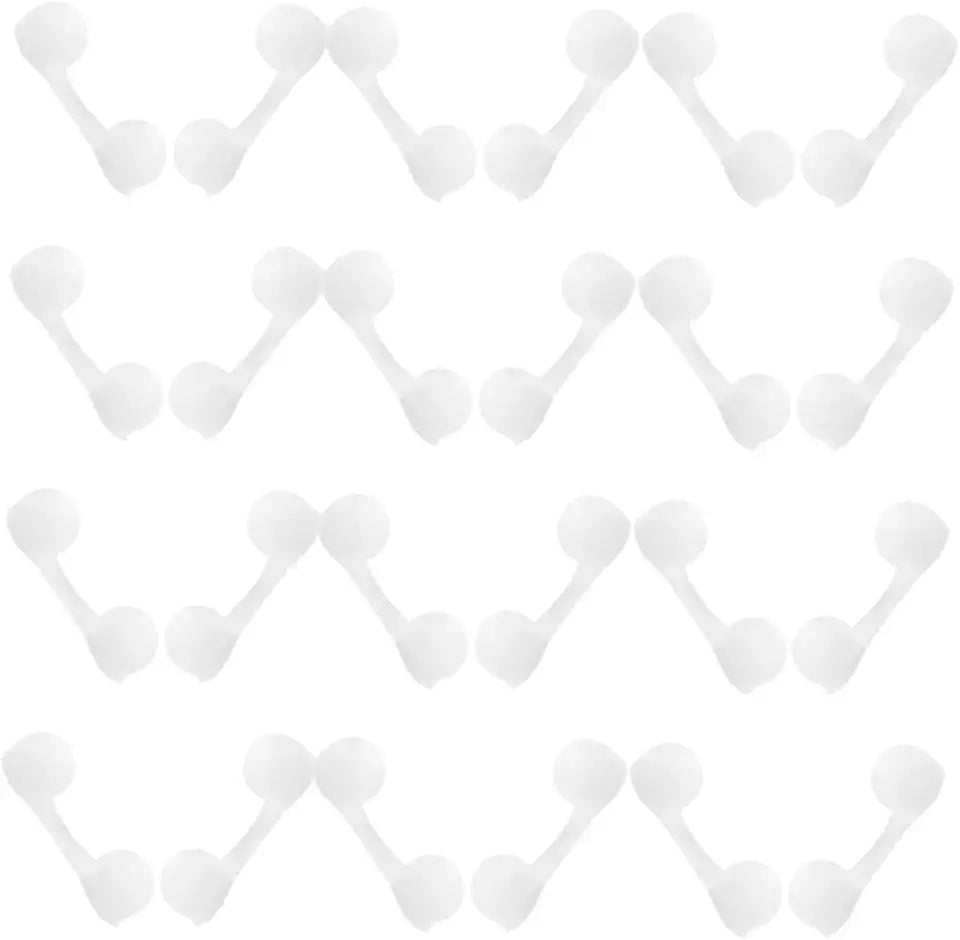 100pcs Breathable Invisible Sponge Nose Plugs V824