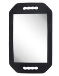 Large Rectangular Hand Mirror with Double Handle X799
