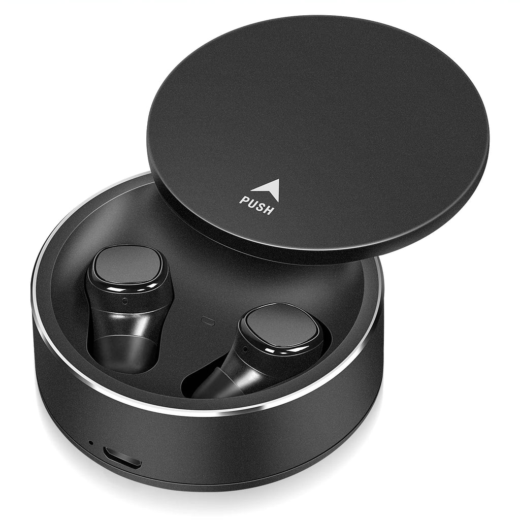 Black True Wireless Earbuds with Mic N97865