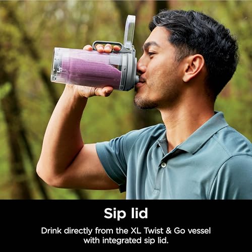 Portable Cordless Blender 22 oz Navy H30487