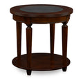 Dark Cherry 1-Shelf Wood End Table S581762