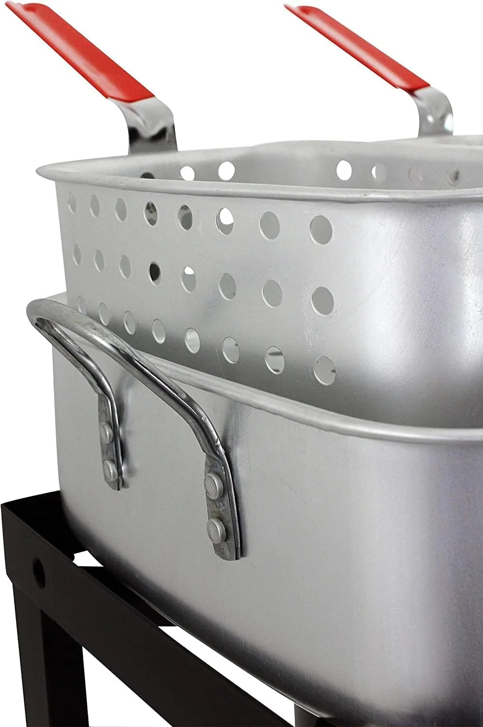 18 QT Dual 2 Basket Propane Deep Fryer H490335