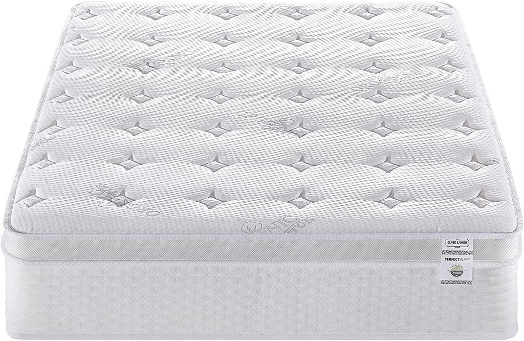12 Inch Cool Memory Foam Spring Hybrid Euro Top Medium Firm Full Size Mattress F20757