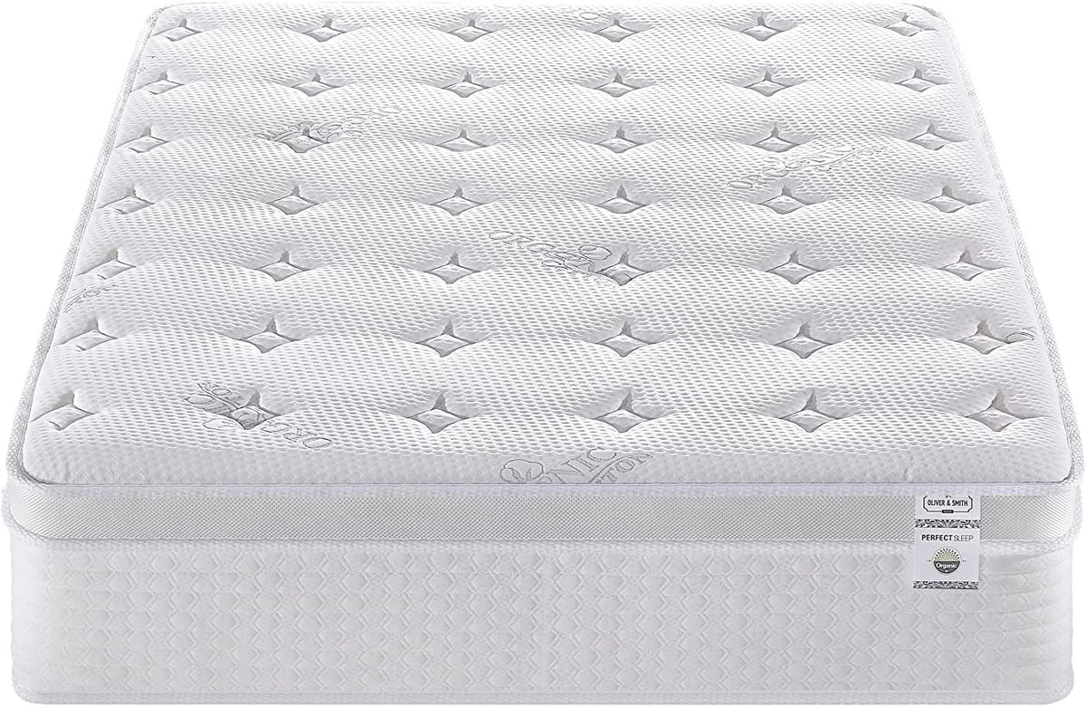 12 Inch Cool Memory Foam Spring Hybrid Euro Top Medium Firm Full Size Mattress F20757