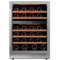 Built-In 46-Bottles Dual Zone Stainless Steel Wine Cooler N6332