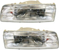 Headlight Assembly Pair for Mazda 626 1988-1992 M276