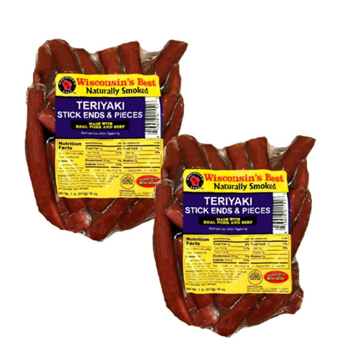 100% Beef Stick Ends & Pieces, 1 lb, 2 ct A7882