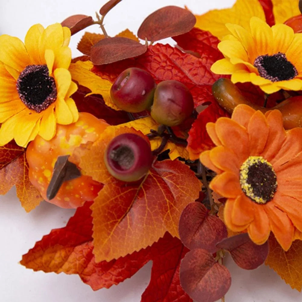 Halloween Pumpkin Wreath C3678