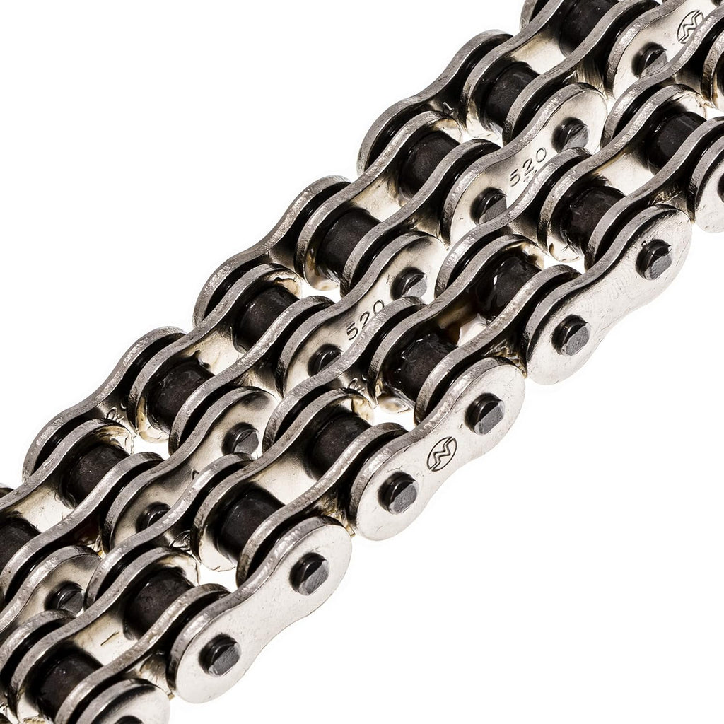 Drive Sprocket Chain Combo Front 14 Rear 38 Tooth 520NZ Standard 98 Links Pack of 2 Z326