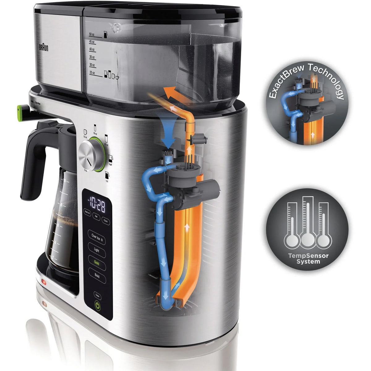 Stainless Steel 10-Cup Drip Coffee Maker M53932