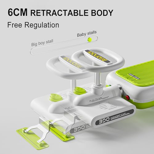 12V Electric Ride-On Car for Kids with LED Lights Q9709