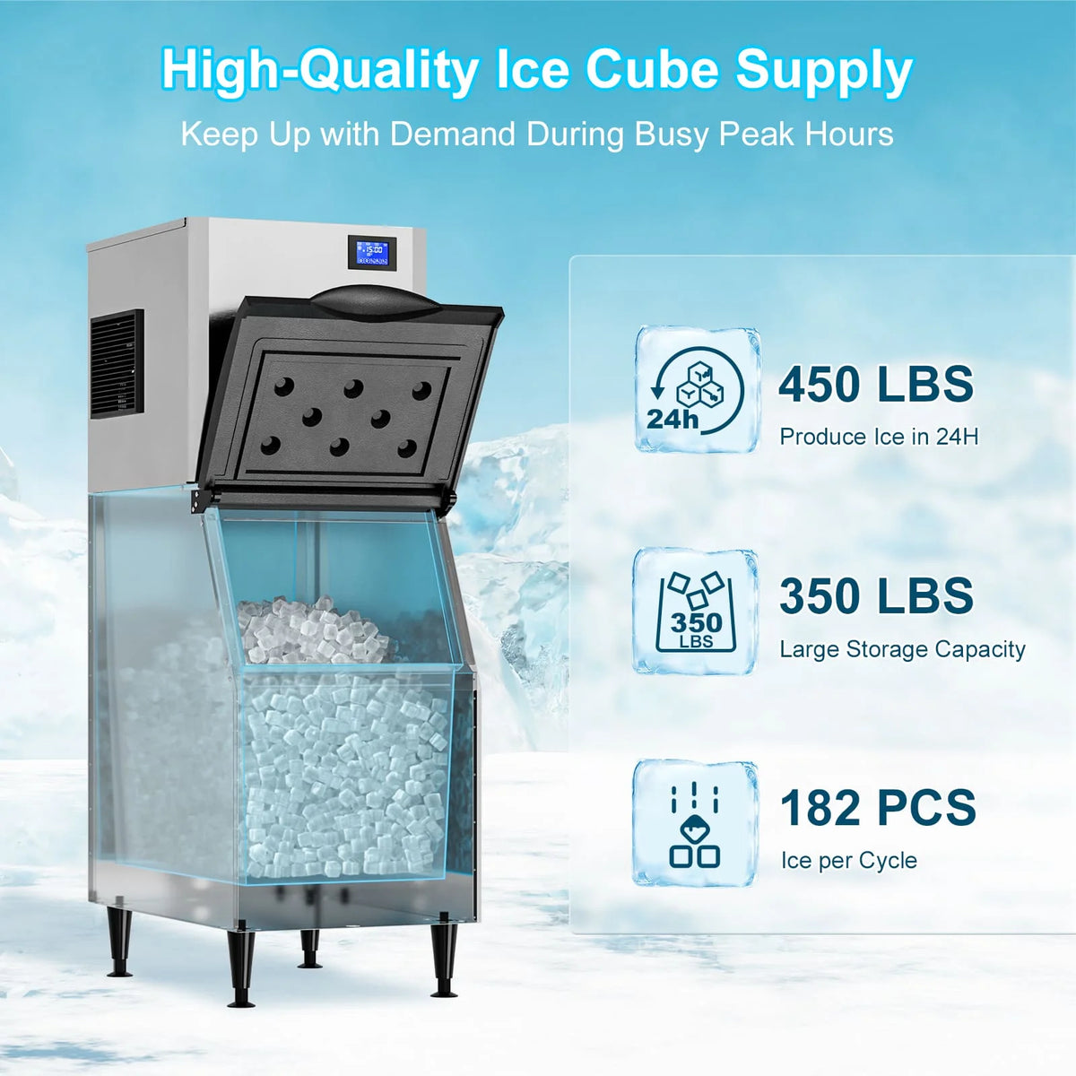 Commercial Ice Maker L400 I450