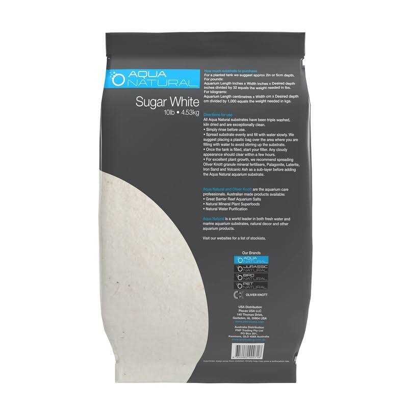 White Sand 10lb Aquarium Substrate W50364