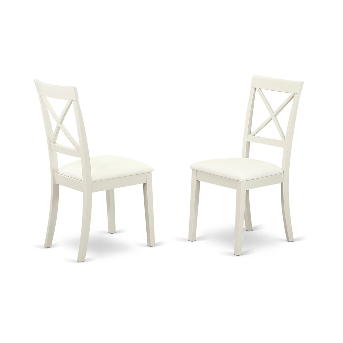 3 Piece Wood Faux Leather Dining Set V44199